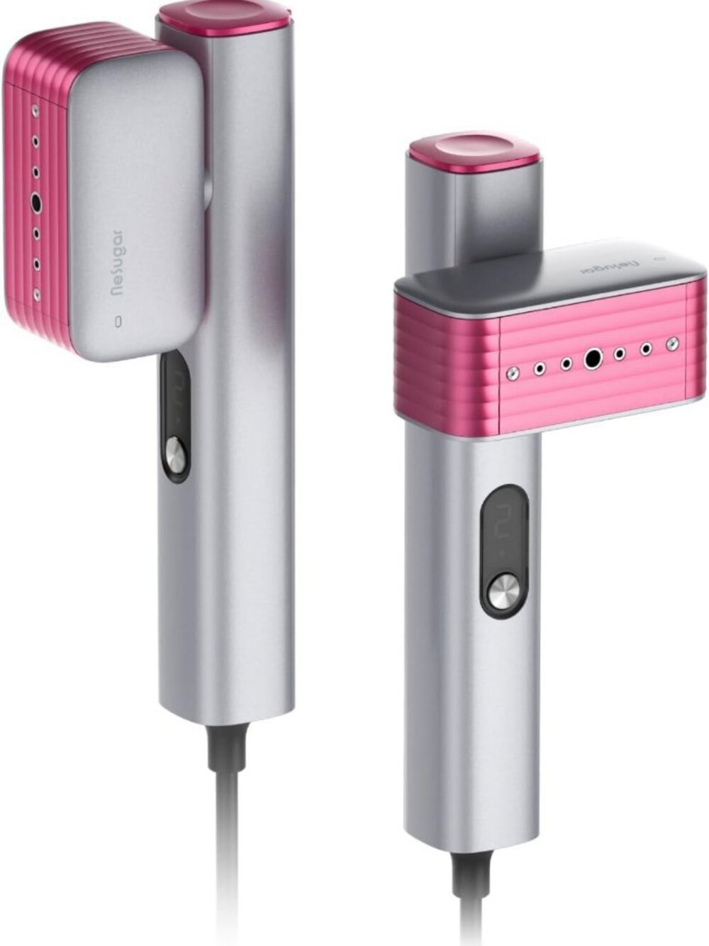 Compact Travel Clothes Steamer, Portable & Powerful, Pink, Perfect for Wrinkles